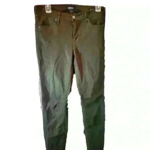 Buffalo David Brittan woman's sz 4 army green skinny jean